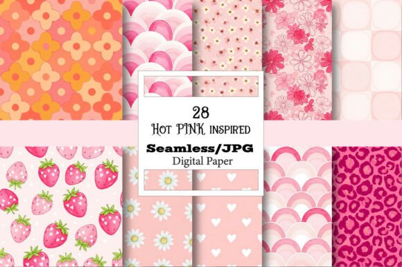 Hot PINK Inspired Patterns for Every Creative Need