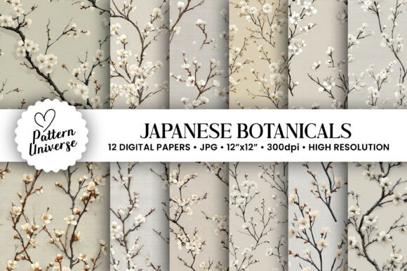 日本の植物柄パターンの魅力と活用法