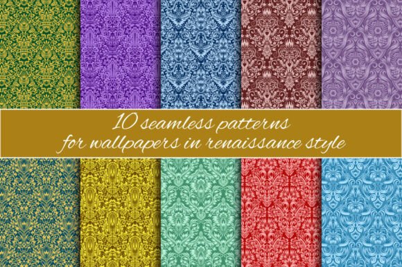 Renaissance Seamless Patterns: A Timeless Fusion of Art and Design