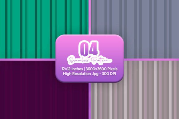 Rich Tone Stripe Seamless Patterns