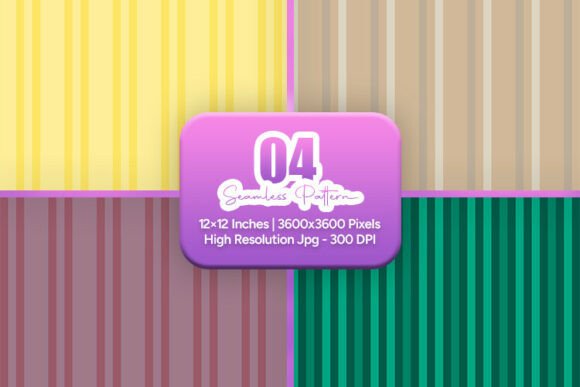 Soft Earth Stripe Seamless Patterns